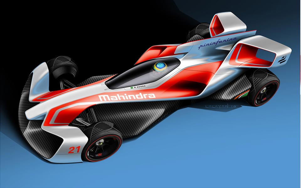 Another concept from Mahindra Racing and Pininfarina