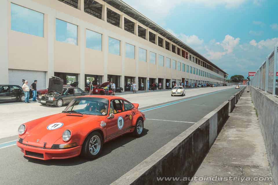 Getting ready to race