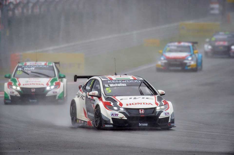 Norbert Michelisz highest ranked Honda