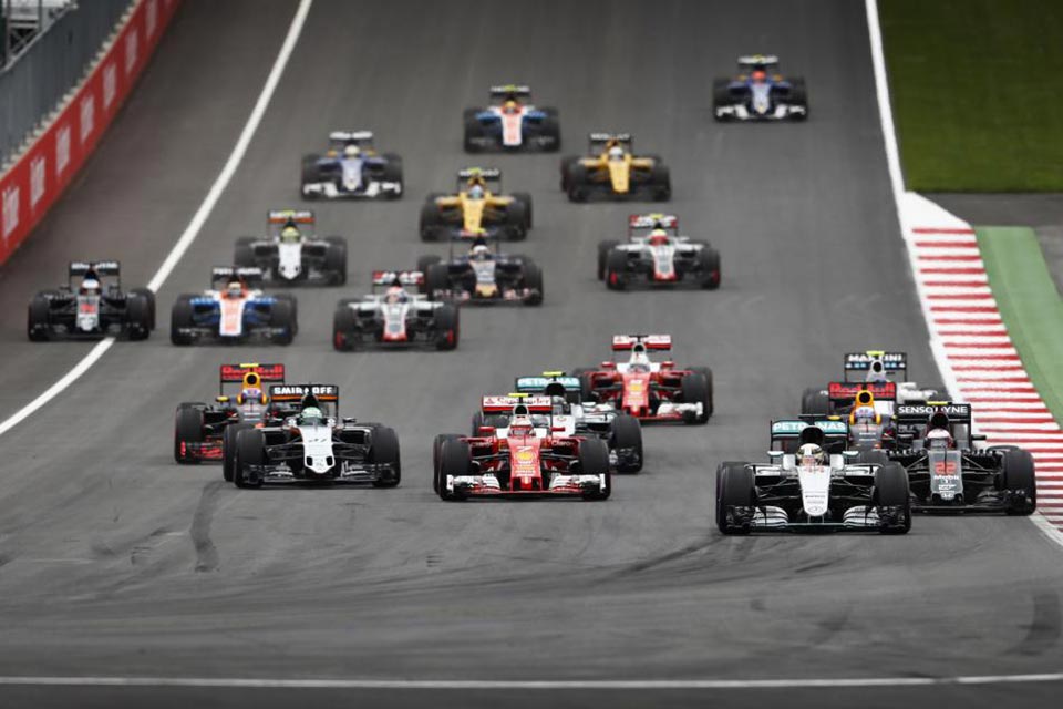 The first lap