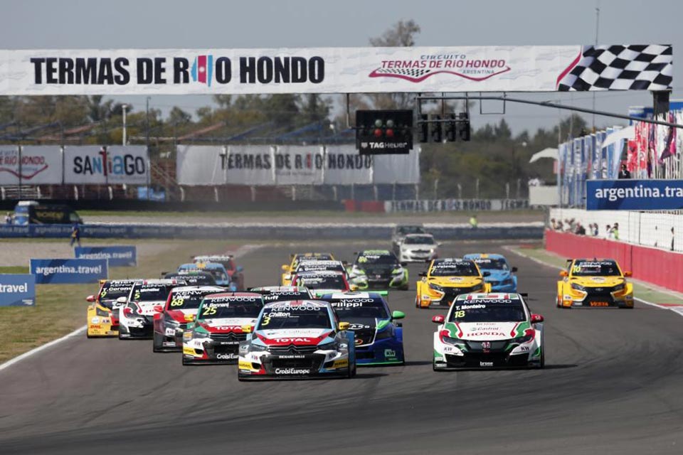 Race Start at WTCC 2016  Argentina