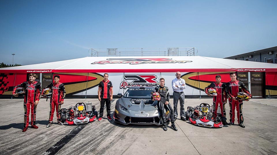 The Lamborgghini Squadra Corse team