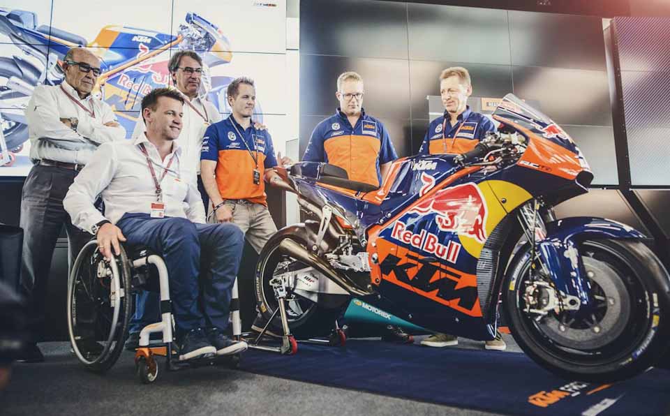 KTM reveals its first MotoGP entry