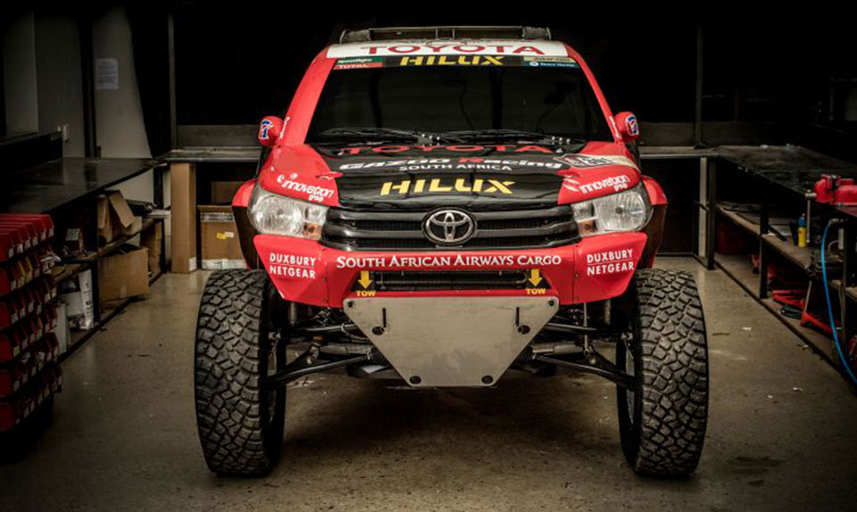 Toyota Gazoo Racing presents its 2017 Dakar challenger