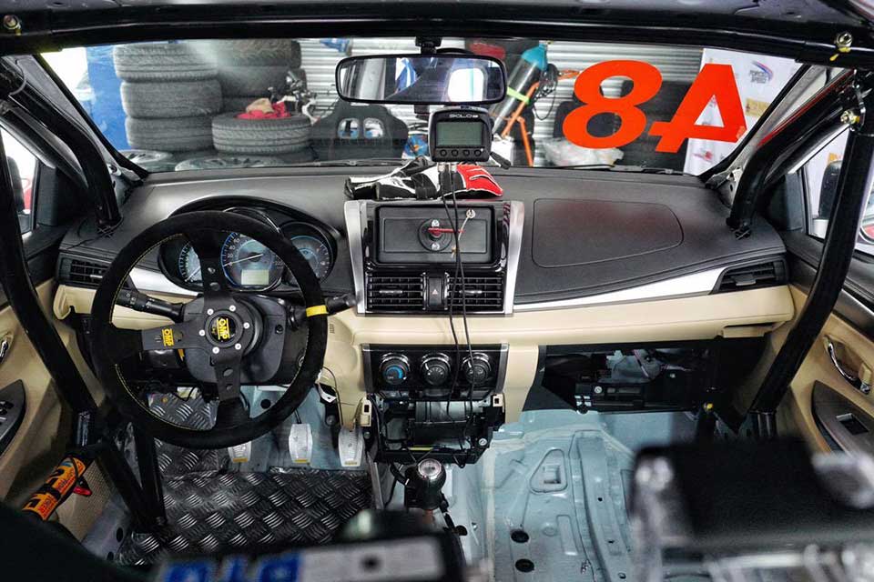 View from the cockpit
