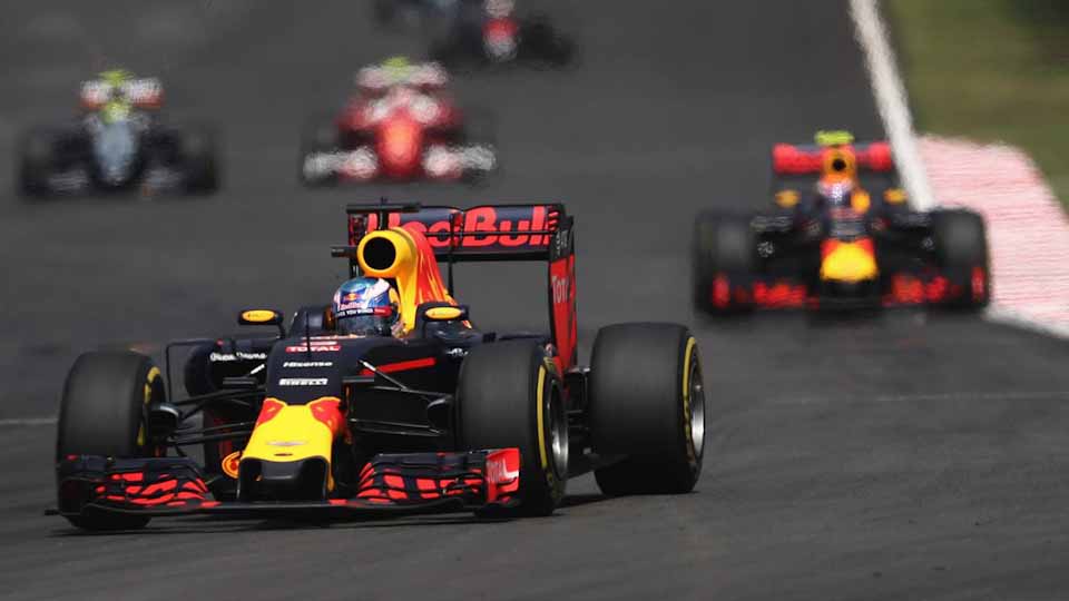 Ricciardo stayed second for a majority of the race