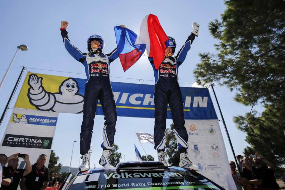 Ogier wins on home soil