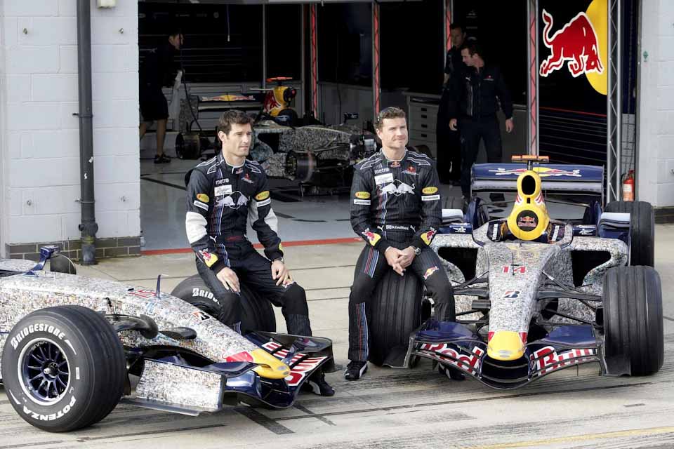 Webber with Red Bull Racing