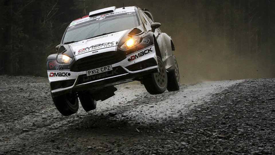Ott Tanak became a serious threat to Ogier throughout the rally