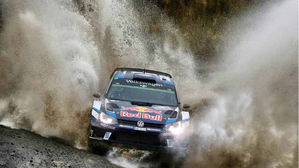 Sebastien Ogier clings on to the lead to win Rally GB