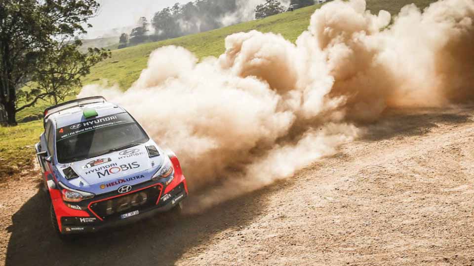 Paddon mounted an early charge but made a mistake on the last day