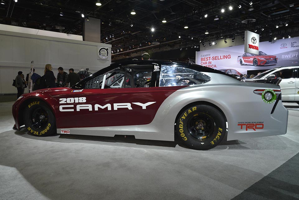 NAIAS 2017: Redesigned NASCAR Toyota Camry makes early debut