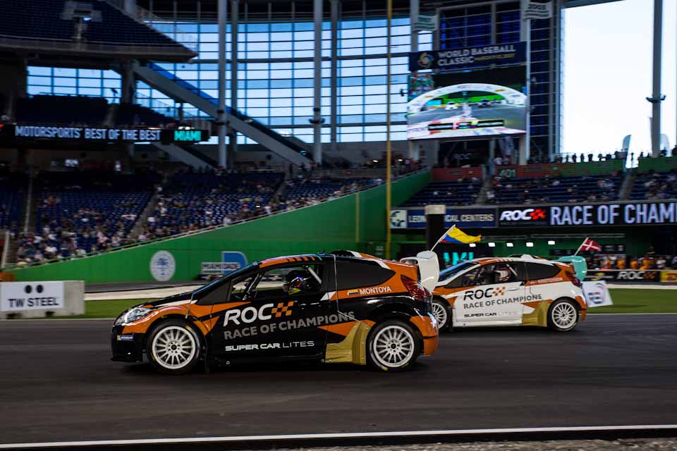 Juan Pablo Montoya wins Race of Champions on first try