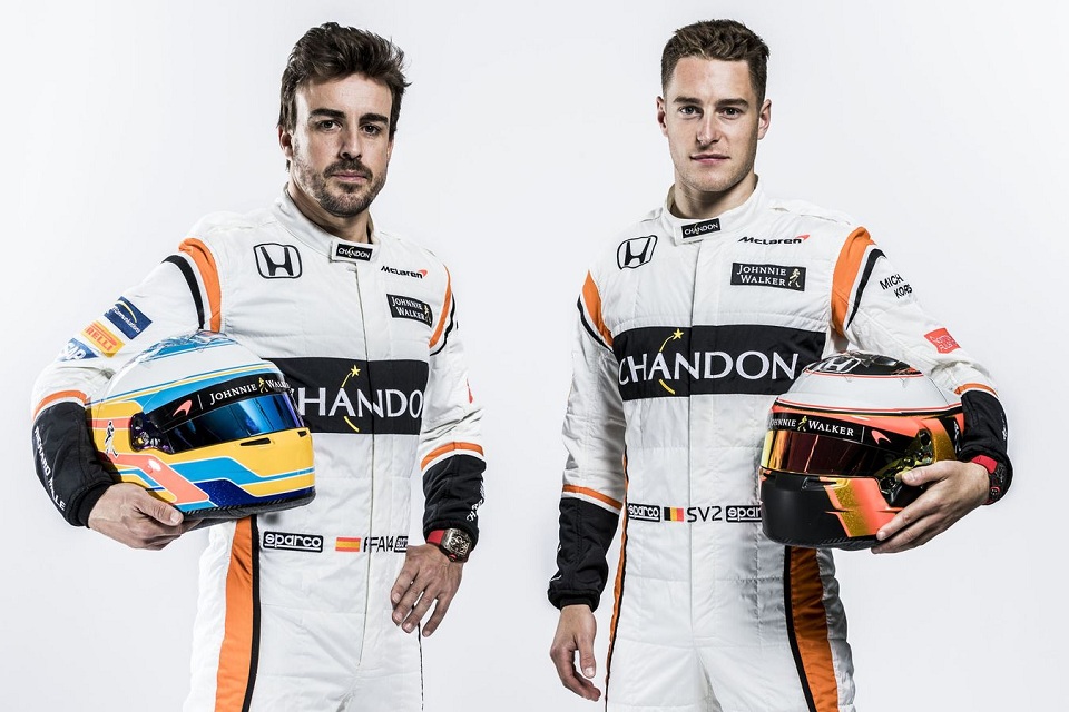 Fernando Alonso and Stofel Vandoorne for McLaren-Honda