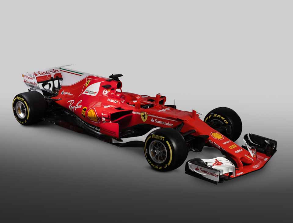 Ferrari unveils 2017 Formula 1 challenger, the SF70H 