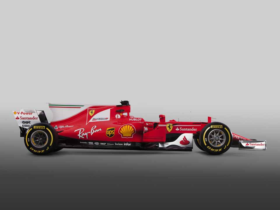 Ferrari unveils 2017 Formula 1 challenger, the SF70H 