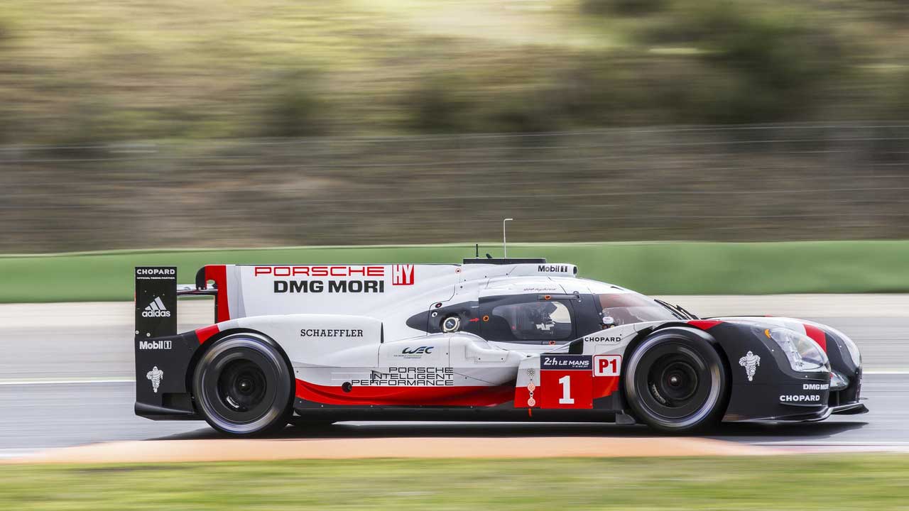 Porsche unleashes 2017 919 Hybrid LMP-1 race car