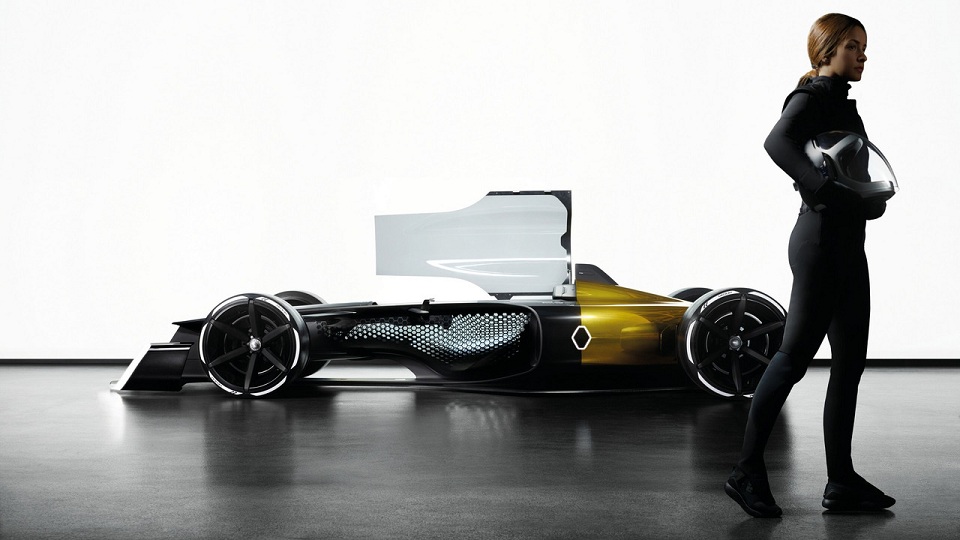 Shanghai 2017: Renault envisions a radical, safer Formula 1 car Shanghai 2017: Renault envisions a radical, safer Formula 1 car