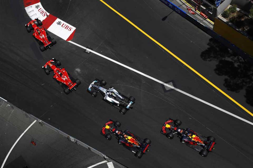 Sebastian Vettel leads Ferrari 1-2 at 2017 Monaco Grand Prix