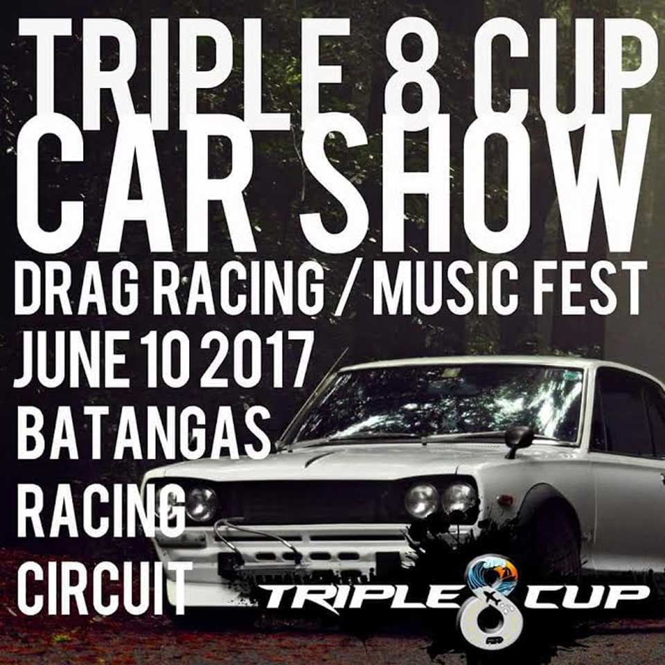 Triple 8 Cup, Philippines' first race and music festival all set for June 10