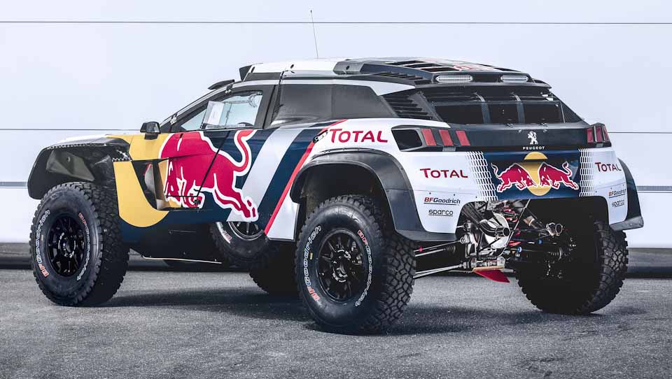 Peugeot to defend Dakar rally crown with 2018 3008 DKR Maxi Peugeot to defend Dakar rally crown with 2018 3008 DKR Maxi