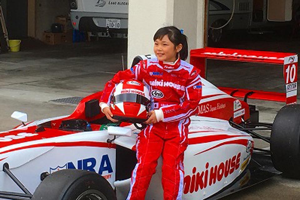 Eleven year old girl hopes to become first female F1 champion