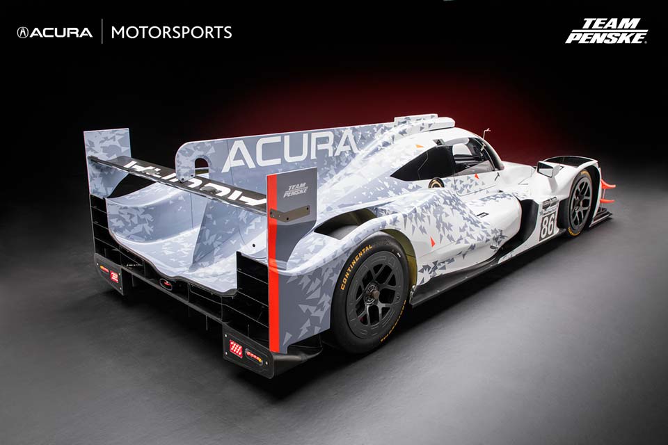Rear quarter of the Acura ARX-05