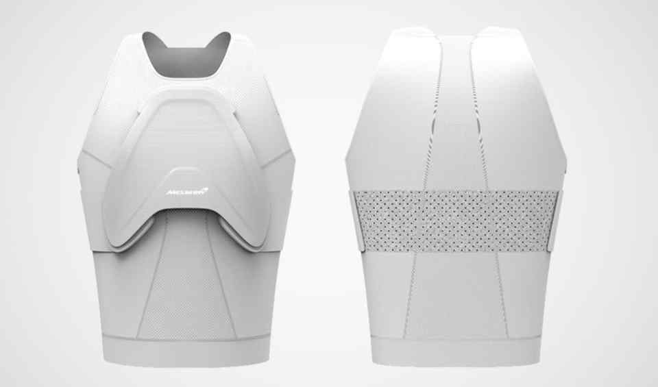 McLaren creates one-off protective vest using F1 technology