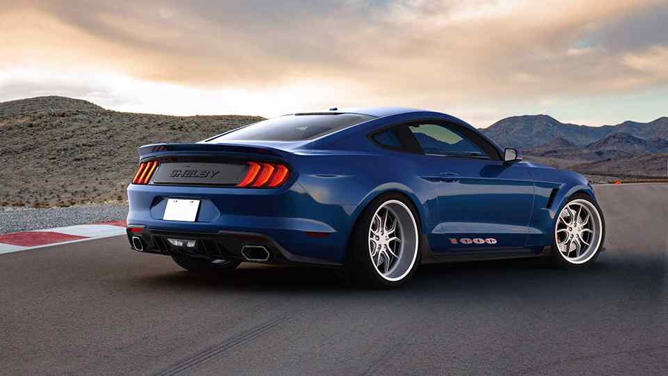 Bespoke Shelby 1000 is a 1,013 PS track-car Mustang