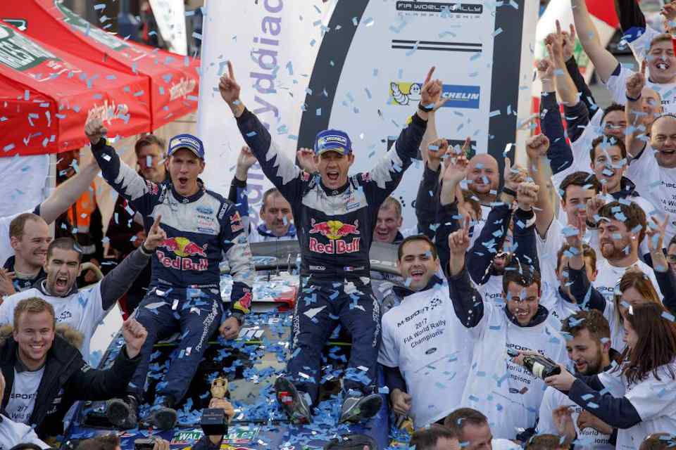 WRC 2017: Evans gets first win in Rally GB, Ogier crowned champion