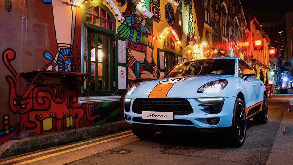 Porsche Macan turns retro with classic motorsport liveries