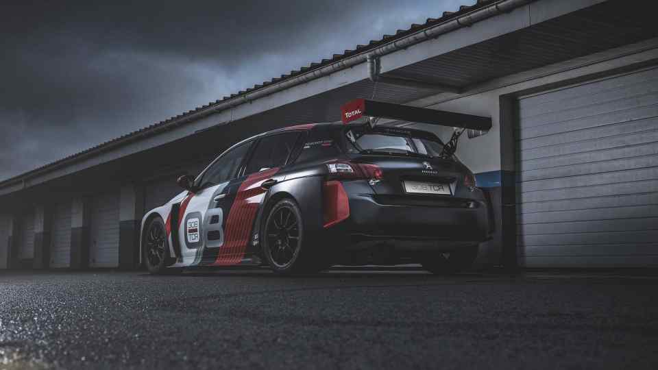 Peugeot updates the 308 TCR race car Peugeot updates the 308 TCR race car