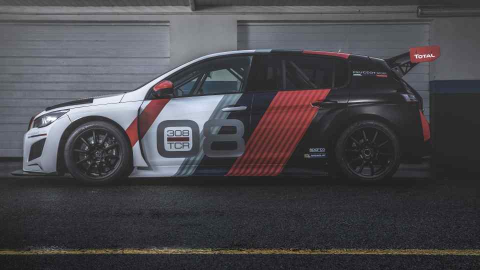Peugeot updates the 308 TCR race car Peugeot updates the 308 TCR race car