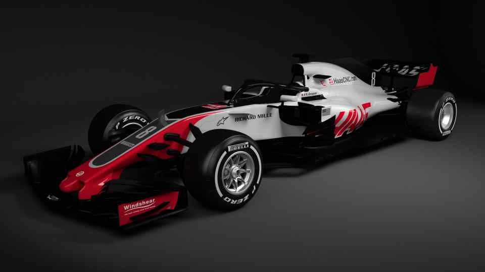 Haas first to reveal 2018 VF-18 Formula One contender