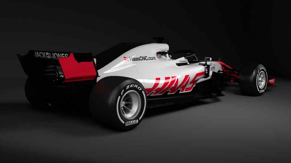 Haas first to reveal 2018 VF-18 Formula One contender