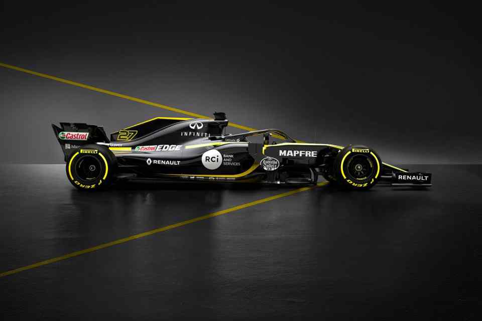 Lessons Learned: Renault reveals R.S. 18 Forumla 1 car  