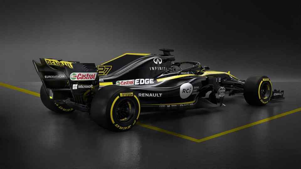 Lessons Learned: Renault reveals R.S. 18 Forumla 1 car  