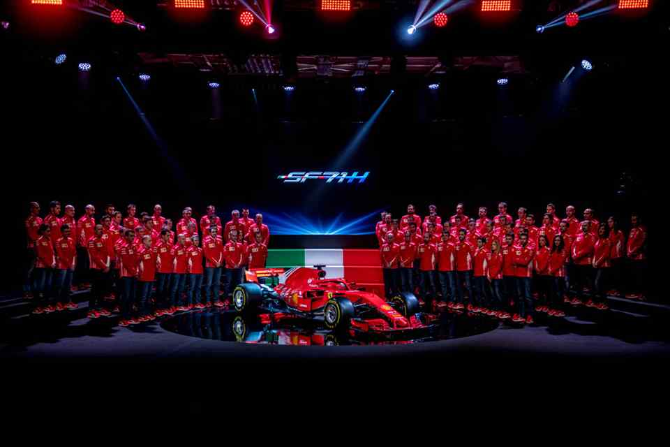 Say hello to Ferrari's new Formula One race horse, the SF71H