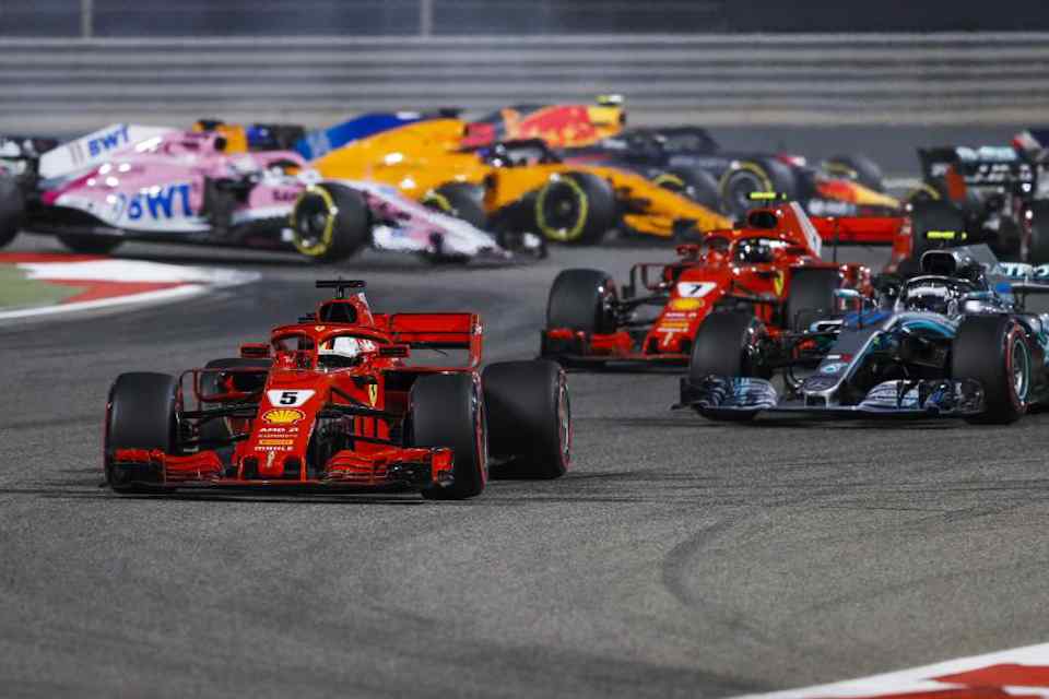 It's two for two for Vettel with 2018 Bahrain Grand Prix win