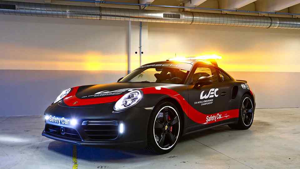 WEC's newest safety car is a 540 horsepower Porsche 911 Turbo