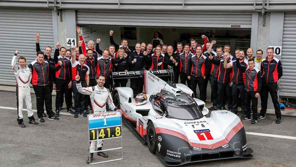 Porsche 919 Evo is faster than an F1 car around Spa