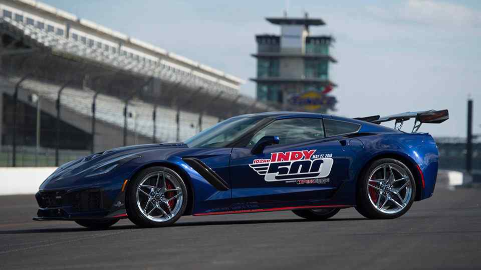 Indy 500's most powerful pace car is the 765 HP Corvette ZR1