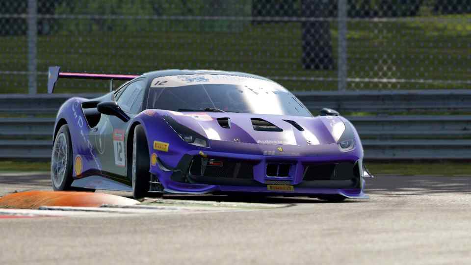 Angie King's Ferrari 488 Challenge car featured in Project Cars 2