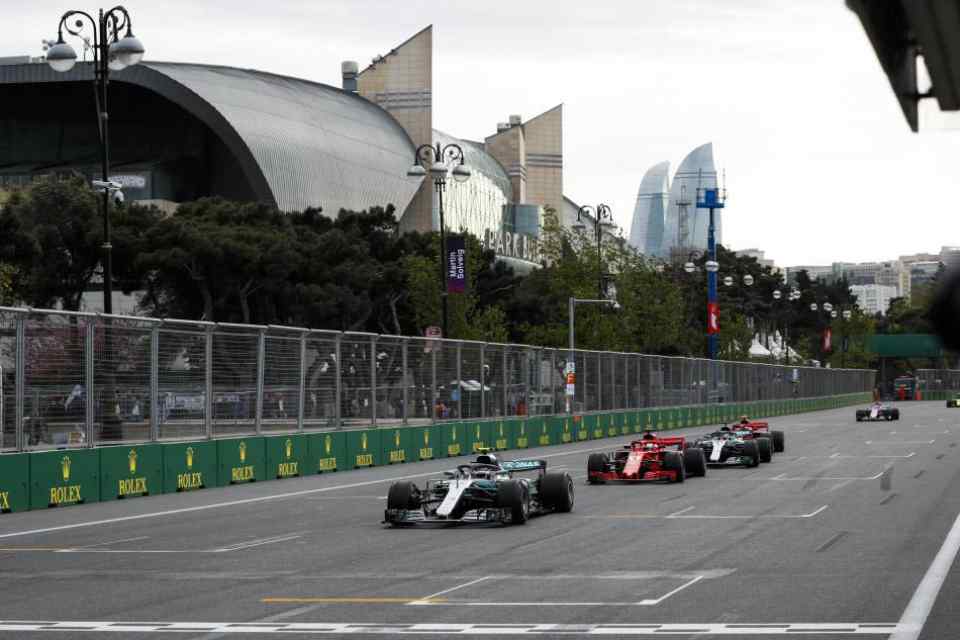 Fate favors Lewis Hamilton in 2018 Azerbaijan Grand Prix