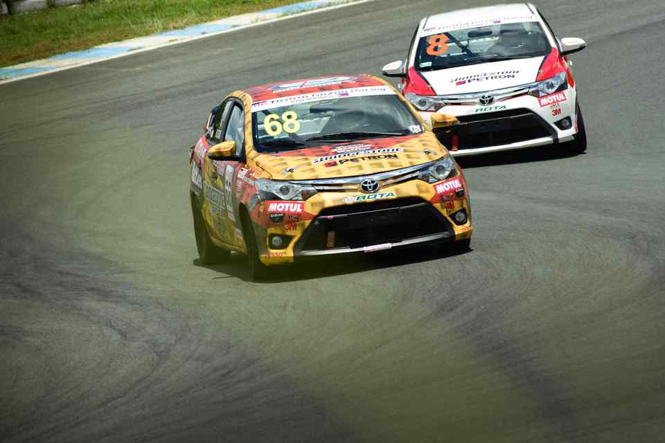 Triple podium for Parts Pro Racing's JJ Beredo in Vios Cup 2018 opener