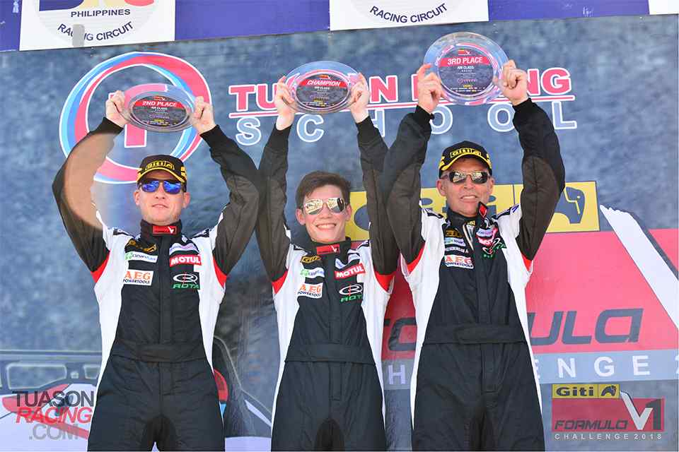 Sy, Parts Pro Racing win debut race of 2018 Giti-Formula V1