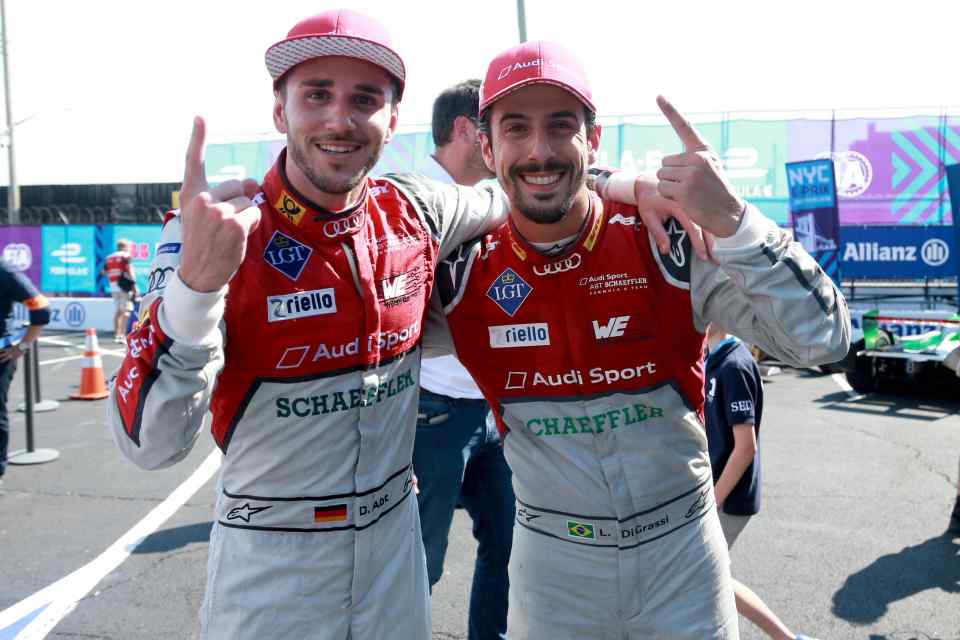 Audi wins the 2017/2018 Formula E team championship