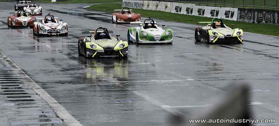 Wild weather shortens exciting Giti Formula V1 race weekend