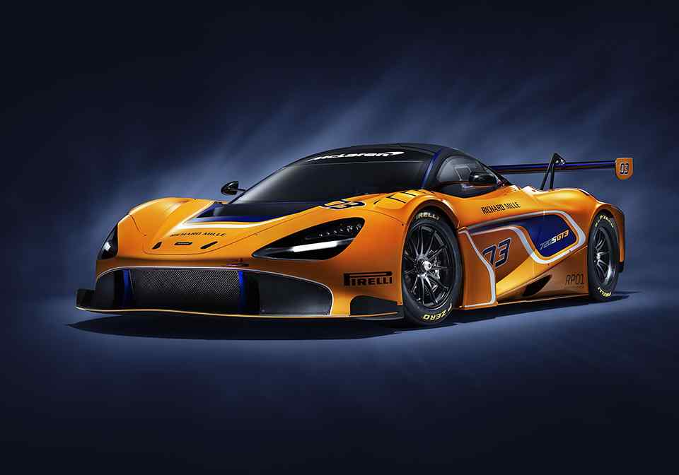 Beefed-up McLaren 720S GT3 ready to slay at the racetrack