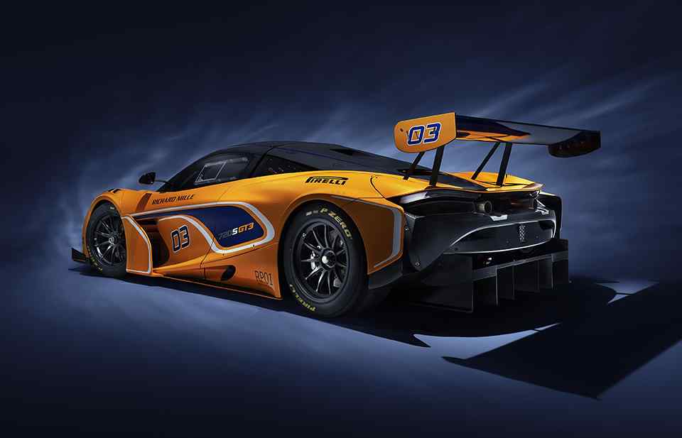 Beefed-up McLaren 720S GT3 ready to slay at the racetrack